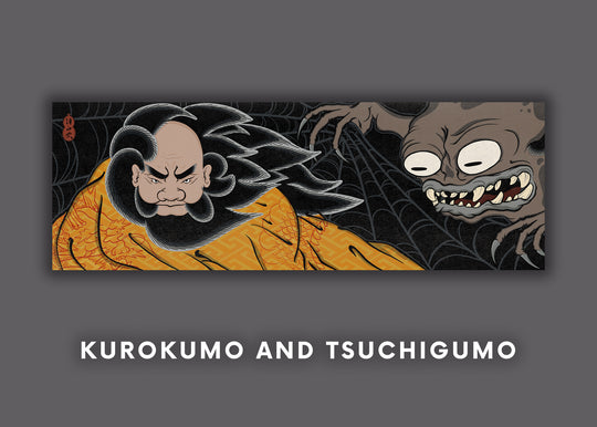 Arti.collectivo - Kurokumo and Tsuchigumo Deskmat
