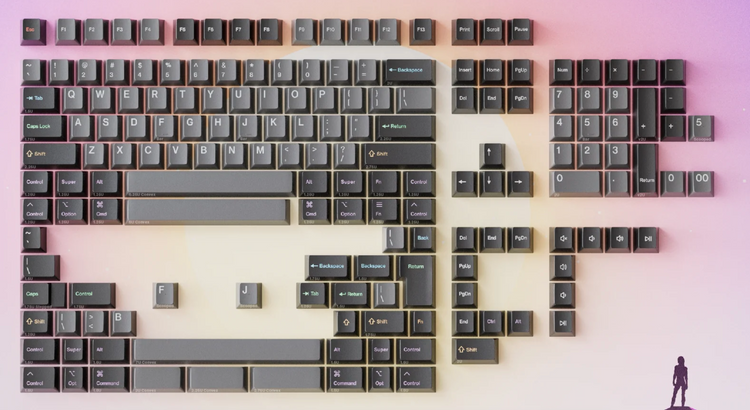 Mode Keycaps Instock Extra
