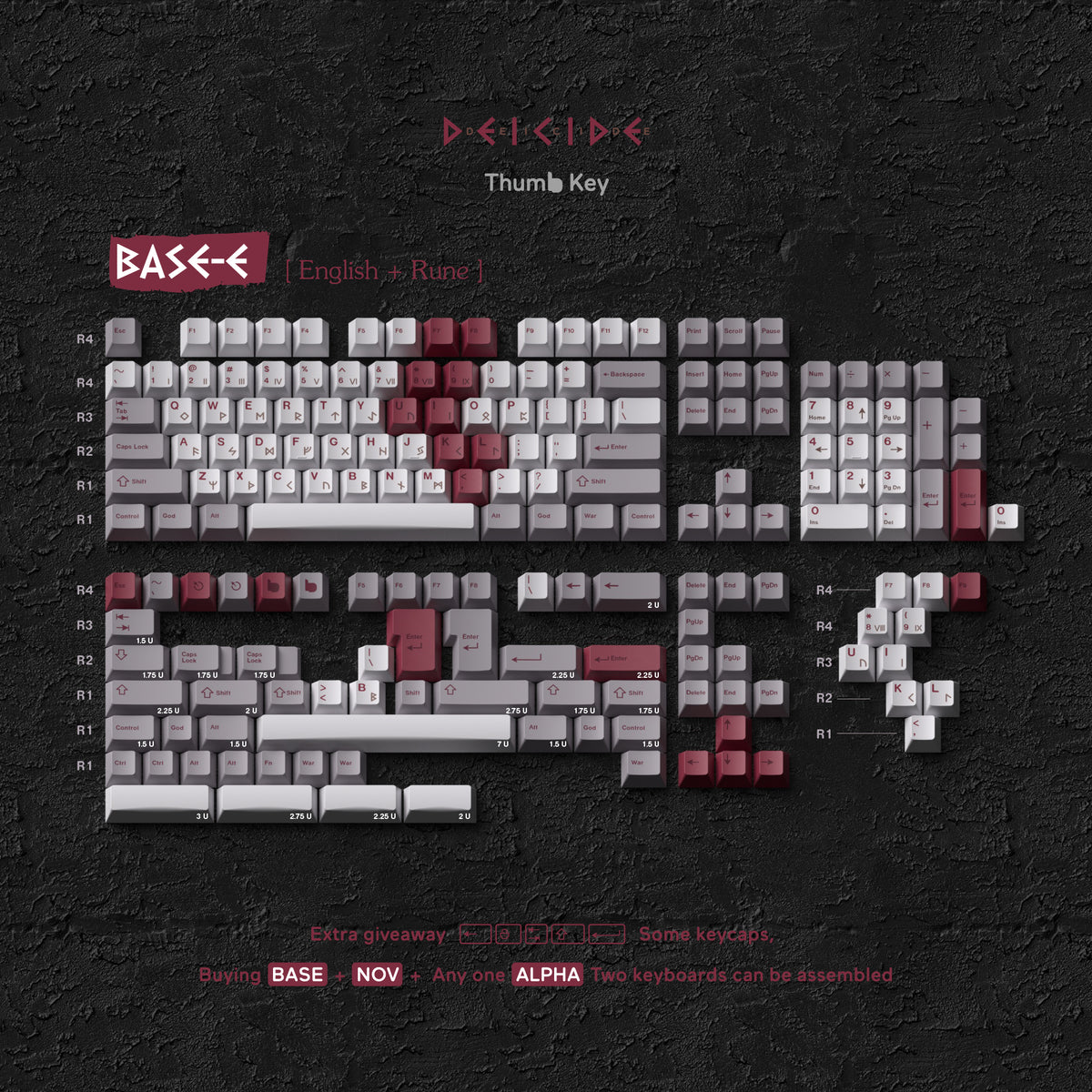 Domikey Decide Keycaps Set Groupbuy – Kukey Studio